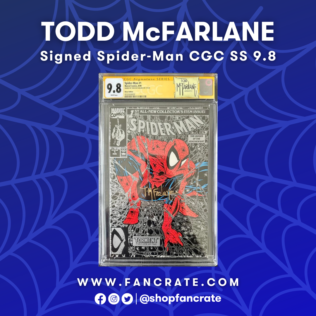Todd McFarlane Signed Spider-Man CGC SS 9.8 Box